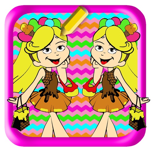 Baby Paint Princess Ice Cream iOS App