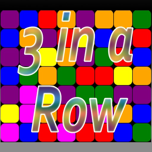 3 in a Row Free iOS App