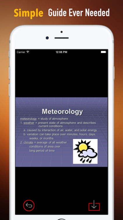 Meteorology Glossary: Cheatsheet with Study Guide