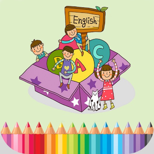 Kids Coloring Page iOS App