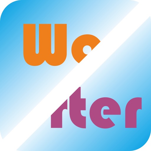 Worter - a word matching game Icon