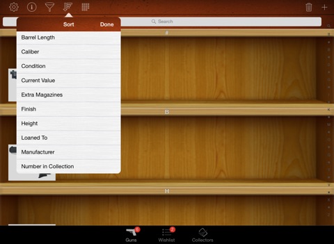 Gun & Ammo Collectors for iPad screenshot 4