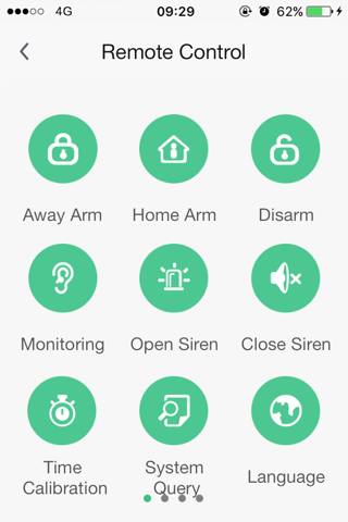 Opax-571 Dokunmatik Kablosuz GSM Alarm Sistemi screenshot 2