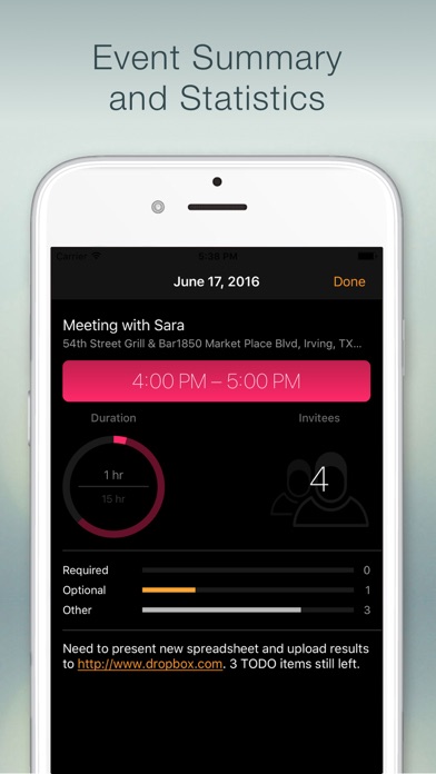 Calendarique screenshot1