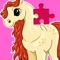 Kids Game Pony Snow Jigsaw Puzzle Free Version