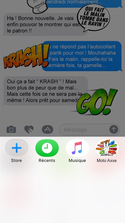 Moto Axxe Stickers