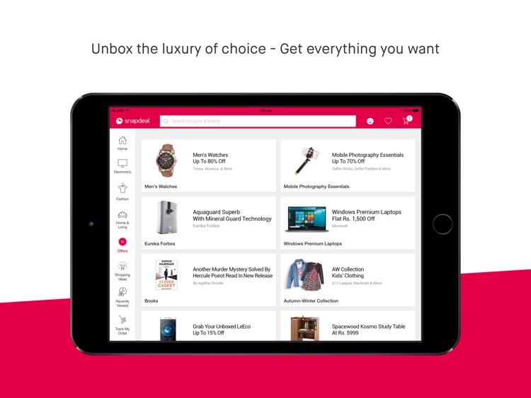 Snapdeal for iPad