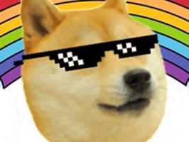 ●●● ~30 Unique Doge gif stickers ●●●