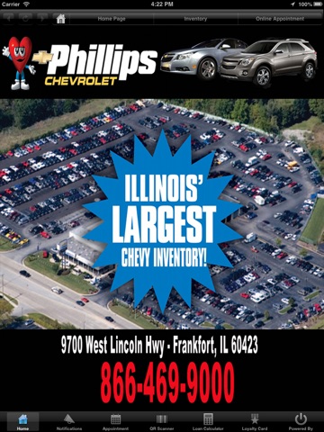 Скриншот из Phillips Chevrolet Illinois of Frankfort IL