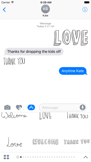 Gratitude and Love Stickers