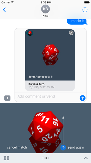 RPG D20 Role-Player Dice for iMessage(圖4)-速報App