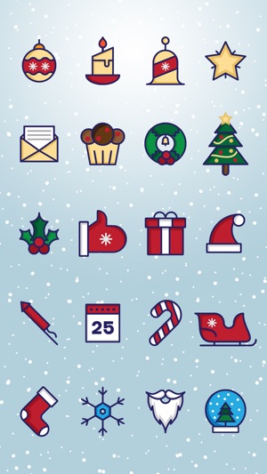 Christmas Lifestyle Messages: Holiday Stickers Set(圖1)-速報App