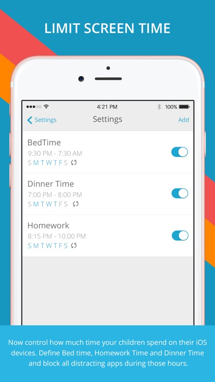 FamilyTime Dashboard - Parental Control App