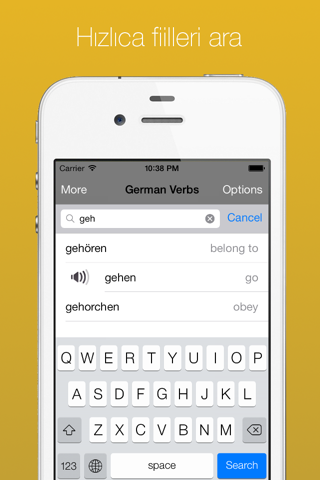 German Verb Conjugator screenshot 2