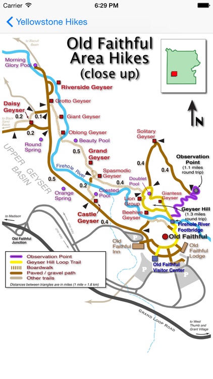 Hiking Yellowstone National Park
