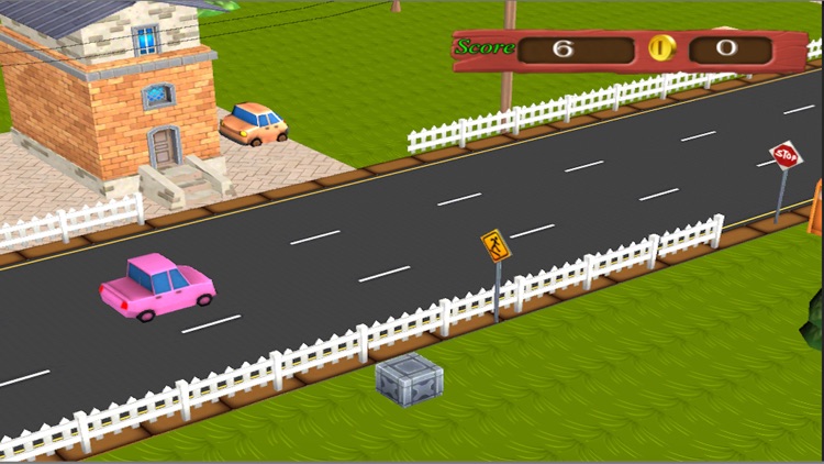 Mini Car Racing Simulator Game - Highway Crossy screenshot-3