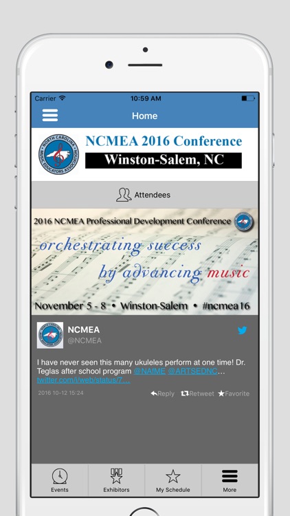 NCMEA Conference 2016