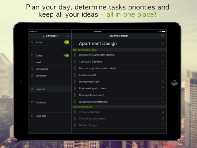 GTD Manager for iPad(圖2)-速報App