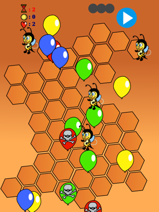 Balloon Hive Battle, game for IOS