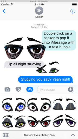 Sketchy Eyes add Expression to Texts Faces and Pix(圖3)-速報App