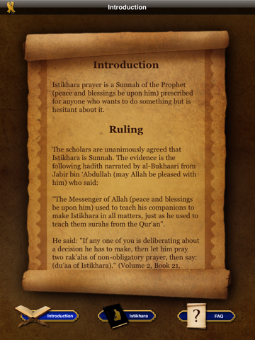 Istikhara duaa - Guidance prayer in Islam For iPad screenshot 2