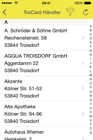 TroCard-App screenshot 3