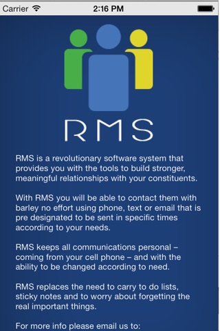 RMS Solutions screenshot 2