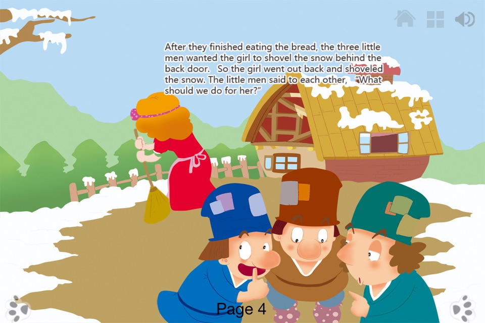 Little Men in the Wood - Fairy Tale iBigToy screenshot 4
