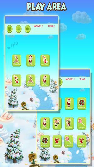 Matching Christmas Card Memory Game(圖4)-速報App