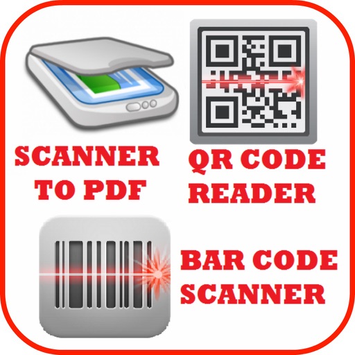 Scanner Scan to PDF QR Code Reader Bar Code Scan