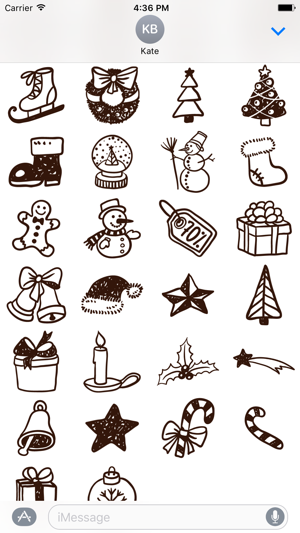 Christmas Hand Drawn Sticker(圖3)-速報App