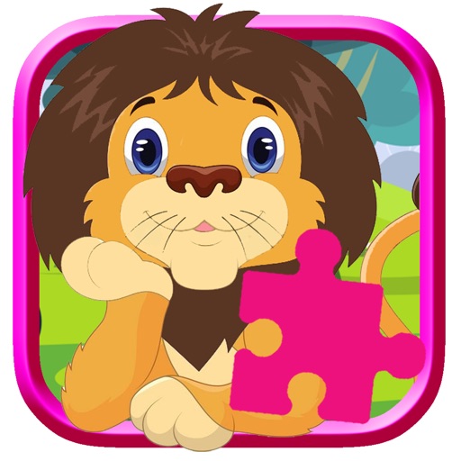 Beauty Lion Queen Jigsaw Puzzle Game For Kids iOS App