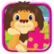 Beauty Lion Queen Jigsaw Puzzle Game For Kids