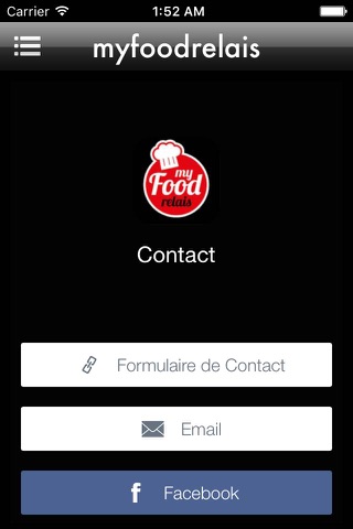 MyFoodRelais screenshot 2