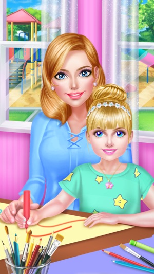 Fun School Teacher Beauty Spa - Dress up Girl Game(圖1)-速報App