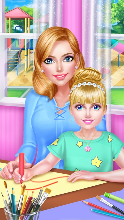 Fun School Teacher Beauty Spa - Dress up Girl Game