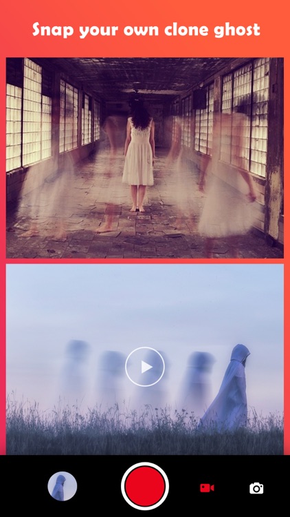 Ghost Lens+Scary Photo Video Edit&Collage Maker