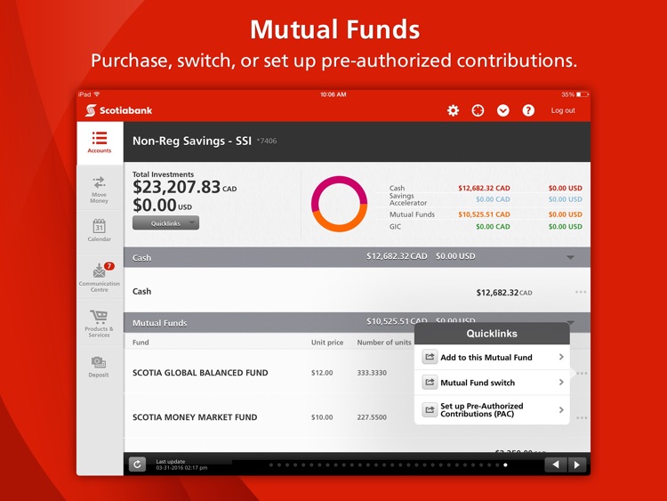 Scotiabank for iPad®