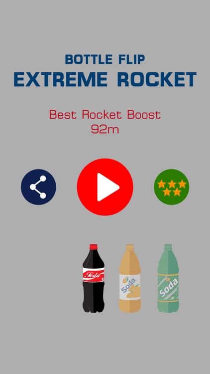 Bottle Flip Extreme Rocket