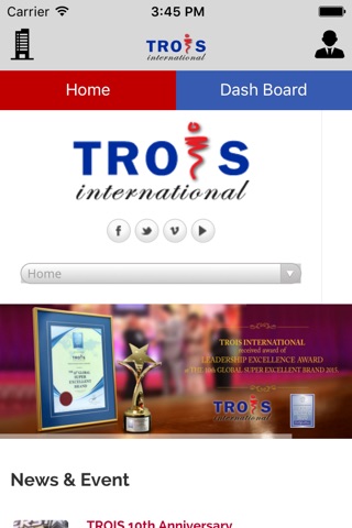 TROIS International screenshot 2