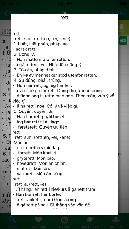 NOEDict - Từ điển Na Uy - Việt screenshot-3