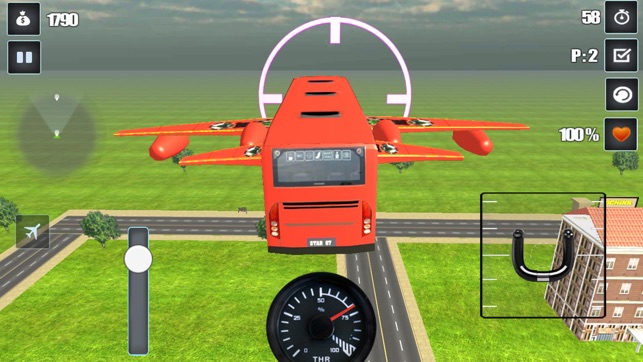 Modern Flying Bus Simulator