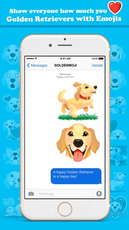 GoldenMoji - Golden Retriever Emojis