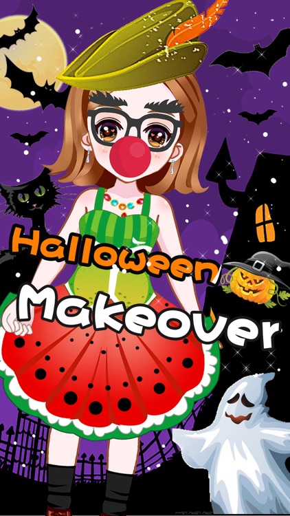 Halloween Makeover - Beauty girls make up game screenshot-3