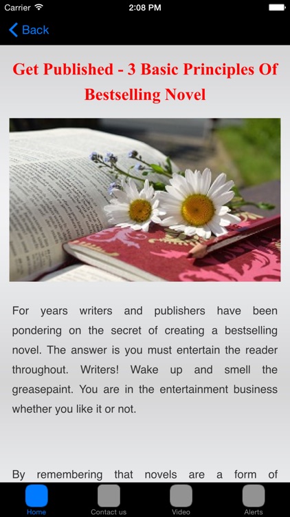 How To Write A Novel # Novel Writing Tips screenshot-3