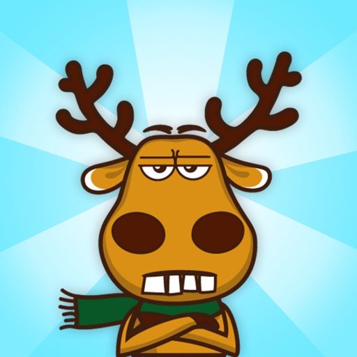 Christmas Deer Stickers