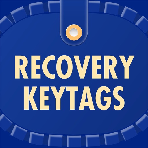 Recovery Keytags – 12 Step Recovery Stickers