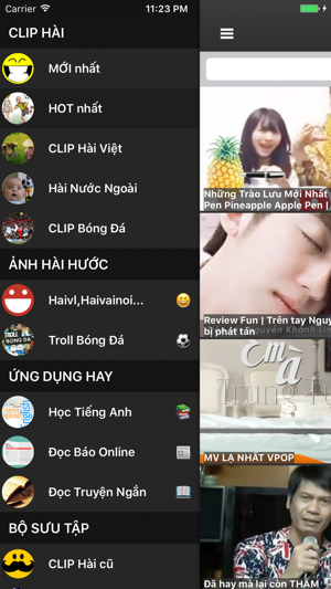 Clip Hài -  Xem video hài việt, hài kịch, phim hài(圖1)-速報App