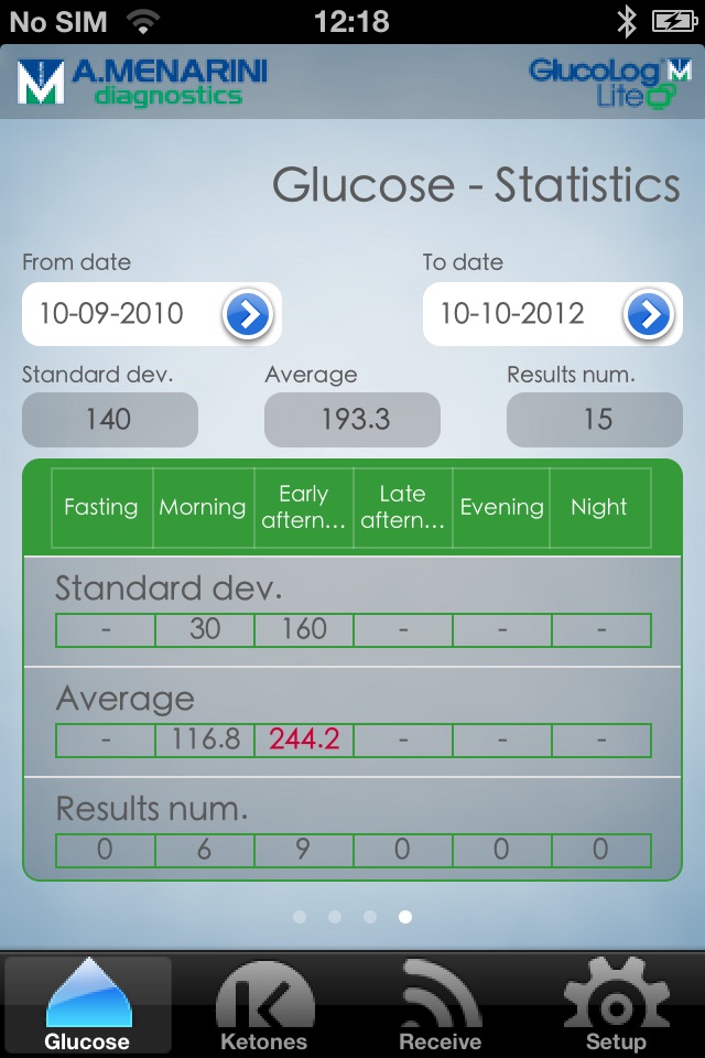 Glucolog Lite screenshot 4