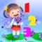 Addition math game is designed for player to study and play with numbers